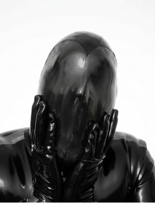 Komplett Face – Micro-Perforierte Latex Maske